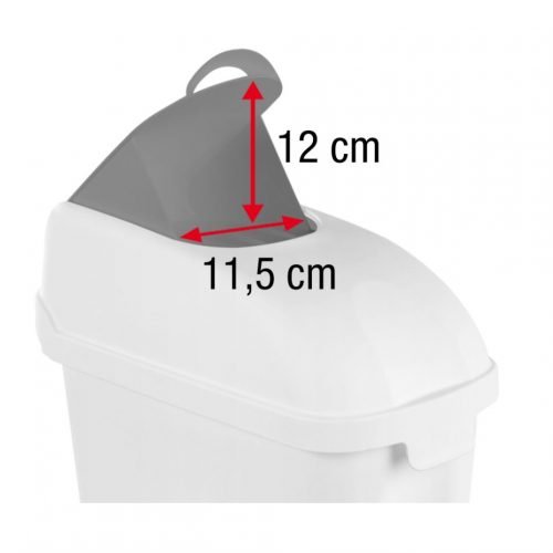 Filmop kôš na hygienické vložky s krytom 10L - Image 2